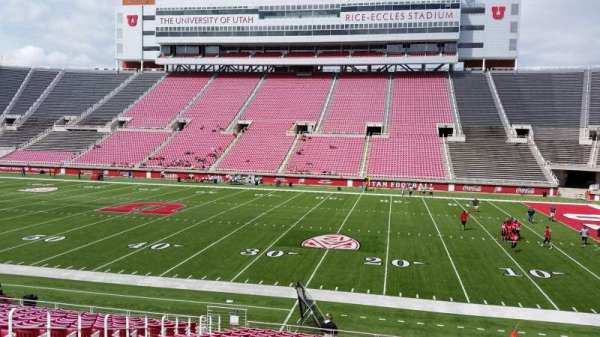 Rice-Eccles Stadium, section: E34, row: 20, seat: 10