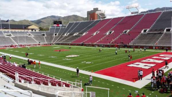 Rice-Eccles Stadium, section: W6, row: 15, seat: 4