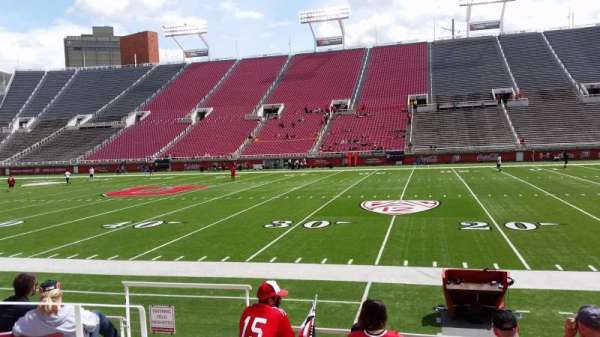 Rice-Eccles Stadium, section: W10, row: 6, seat: 4