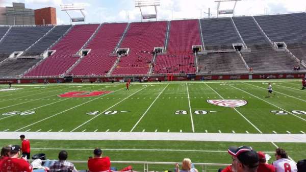 Rice-Eccles Stadium, section: W11, row: 8, seat: 20