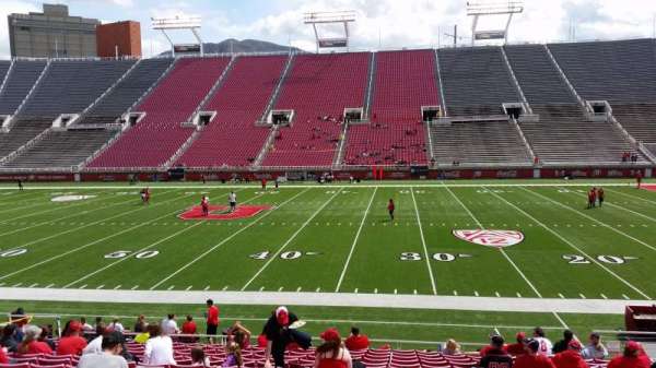 Rice-Eccles Stadium, section: W11, row: 16, seat: 18