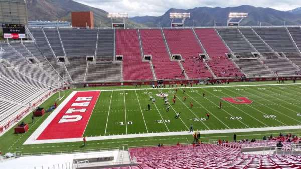Rice-Eccles Stadium, section: W14, row: 46, seat: 28