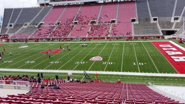Rice-Eccles Stadium, section: E34, row: 33, seat: 21