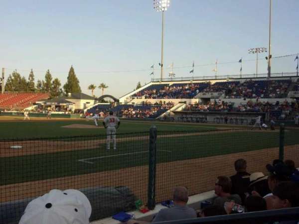 LoanMart Field, section: FB14, row: D, seat: 2