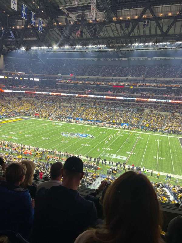 Lucas Oil Stadium, section: 427, row: 4