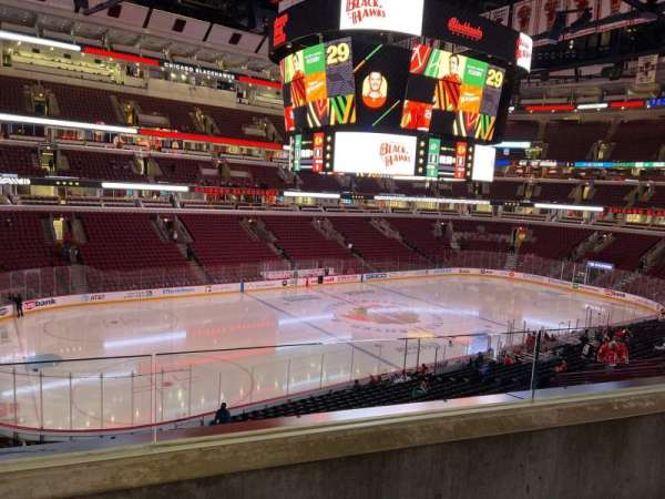 United Center, section: 203, row: 2, seat: 12