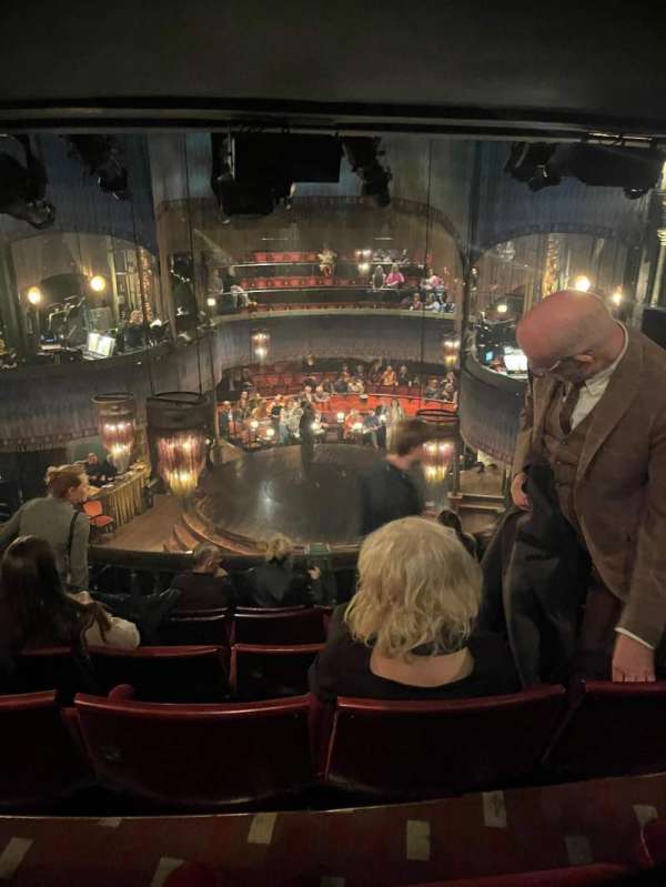 Playhouse Theatre, section: Dress Circle, row: F, seat: 8