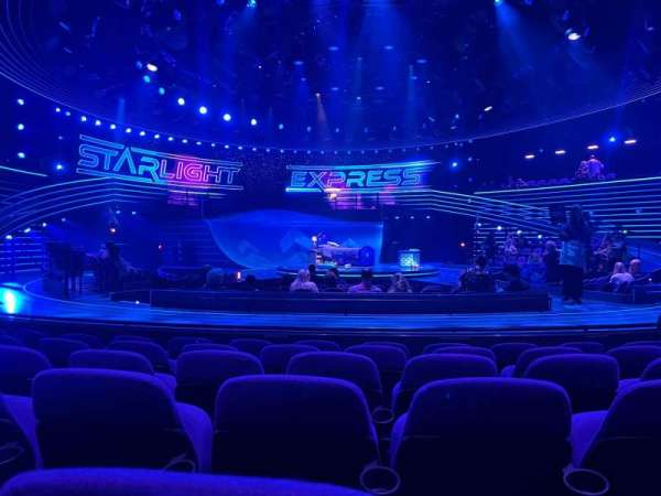 Troubadour Wembley Park Theatre, section: Platform 1, row: F, seat: 12