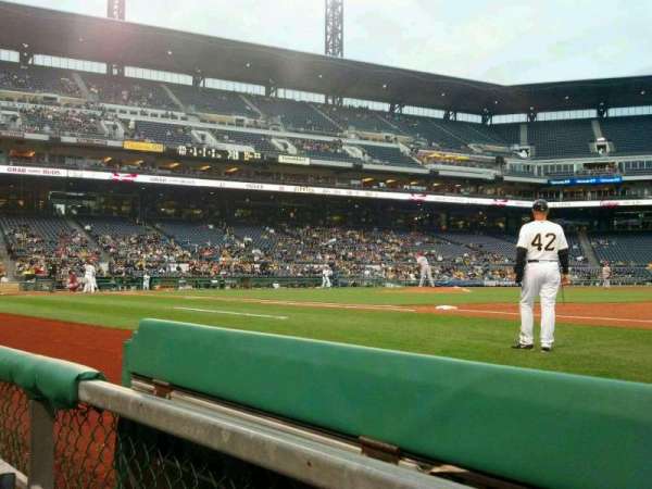 PNC Park, section: 8, row: A, seat: 5