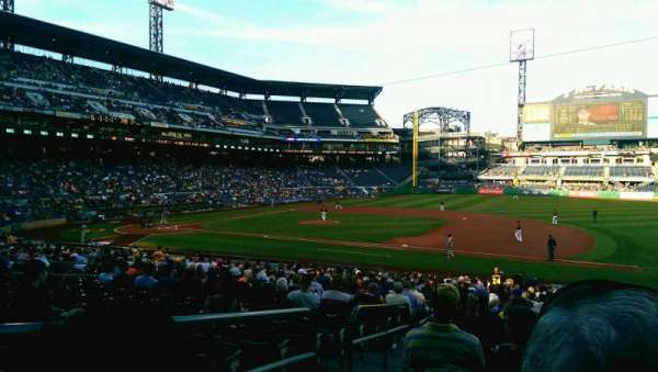 PNC Park, section: 108, row: T, seat: 23