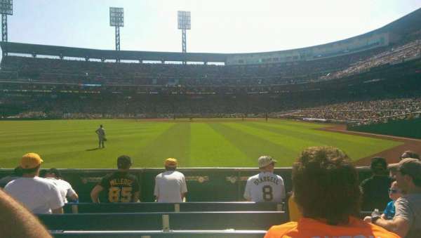 PNC Park, section: 135, row: F, seat: 13