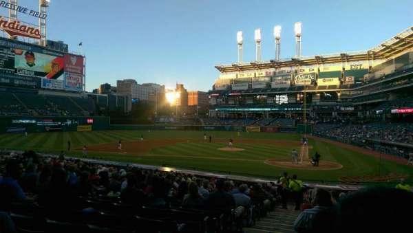 Progressive Field, section: 157, row: CC, seat: 14