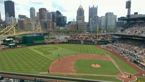PNC Park, section: 322, row: G, seat: 13