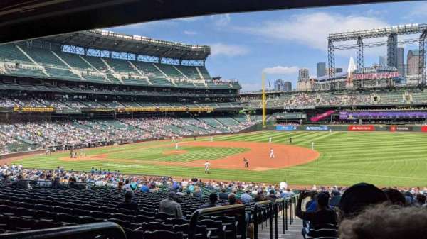 T-Mobile Park, section: 118, row: 39, seat: 18