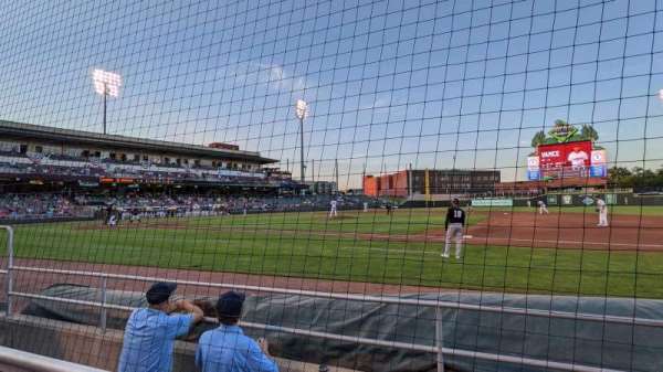 Day Air Ballpark, section: 106, row: 3, seat: 9