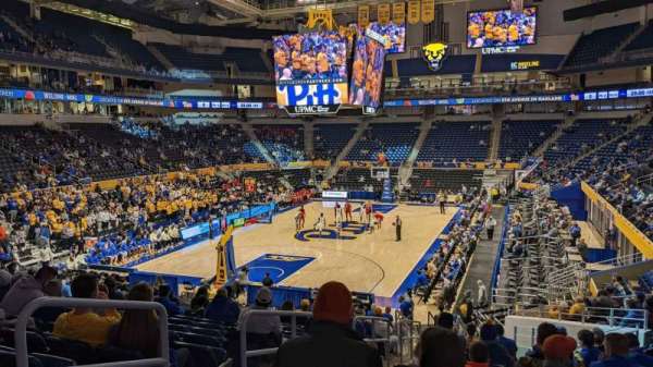 Petersen Events Center, section: 126, row: T, seat: 8