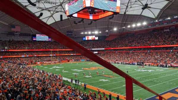 JMA Wireless Dome, section: 251, row: E, seat: 8