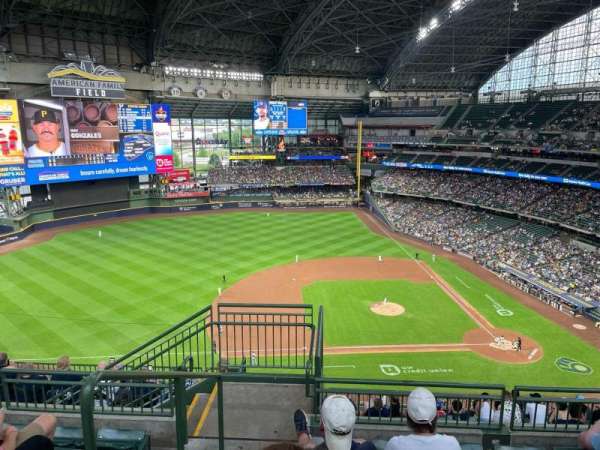 American Family Field, section: 429, row: 12, seat: 19