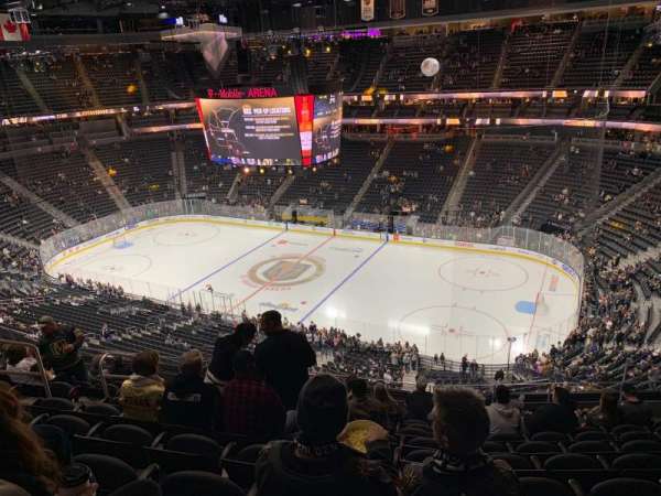 T-Mobile Arena, section: 226, row: K, seat: 8