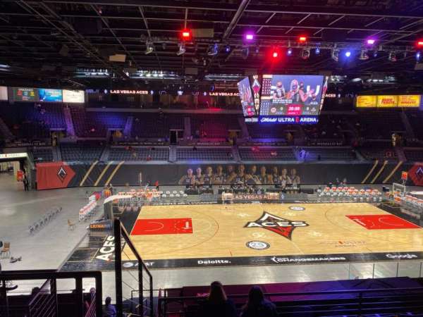Michelob Ultra Arena, section: 206, row: G, seat: 7