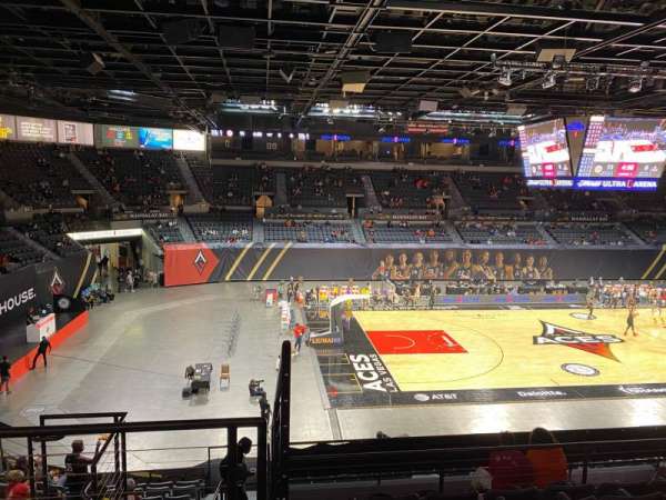 Michelob Ultra Arena, section: 205, row: G, seat: 6