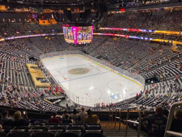 T-Mobile Arena, section: 211, row: J, seat: 17