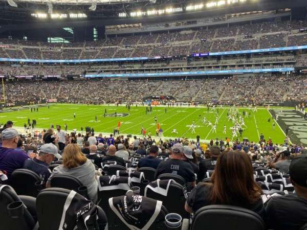 Allegiant Stadium, section: C109, row: 35, seat: 3