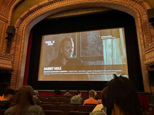 Paramount Theatre, Austin, section: Orchestra, row: F, seat: 1