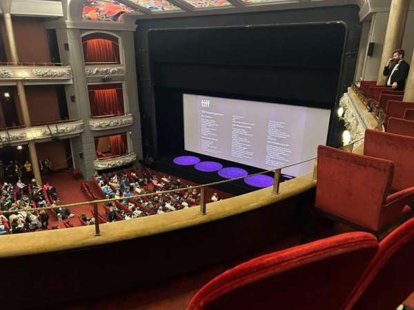 Princess of Wales Theatre, section: Balcony R, row: B, seat: 3