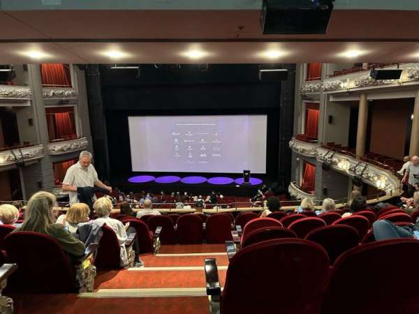 Princess of Wales Theatre, section: Dress Circle R, row: J, seat: 20