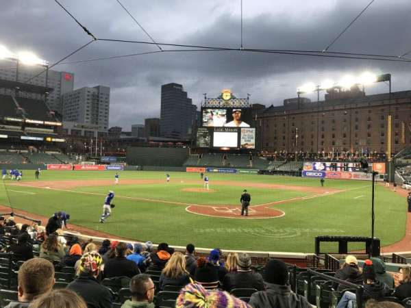 Oriole Park at Camden Yards, section: 40, row: 14, seat: 2