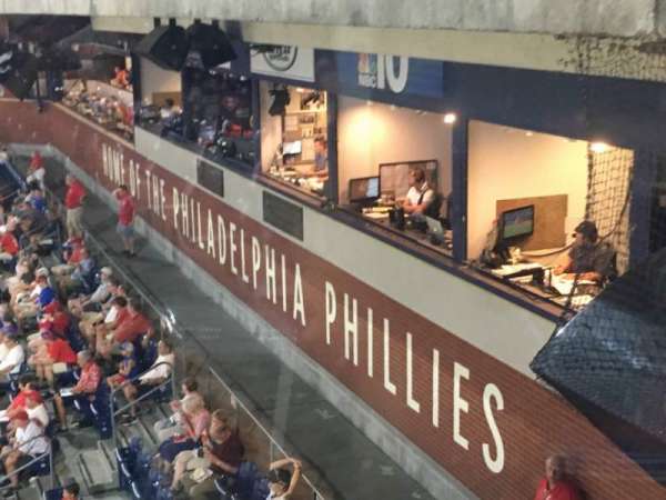 Citizens Bank Park, section: 323, row: 1, seat: 1