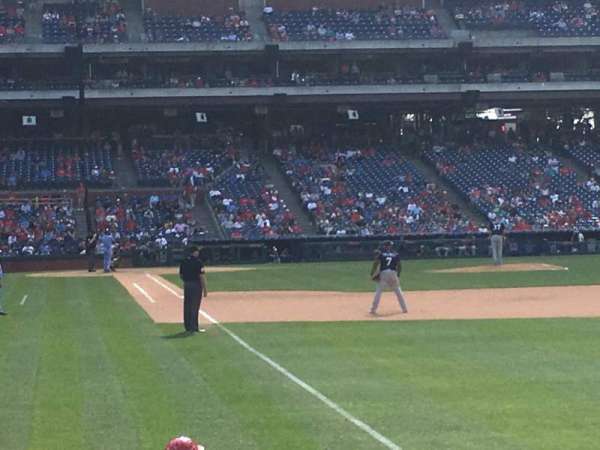 Citizens Bank Park, section: 108, row: 11, seat: 18