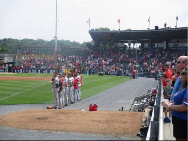 FirstEnergy Stadium, Reading, section: LEFT 4, row: 1, seat: 1