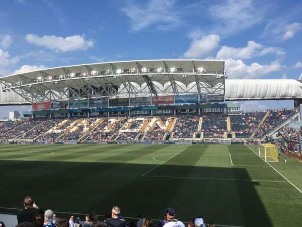 Subaru Park, section: 103, row: S, seat: 15