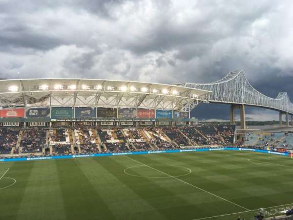 Subaru Park, section: 310, row: 2, seat: 1