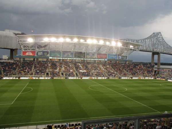 Subaru Park, section: 310, row: 2, seat: 1
