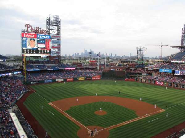 Citizens Bank Park, section: 320, row: 2, seat: 10