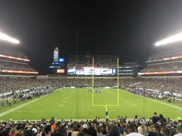 Lincoln Financial Field, section: 110, row: 31, seat: 6