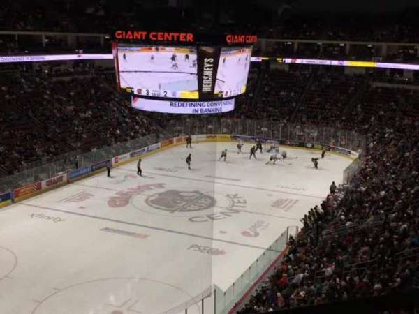 Giant Center, section: 216, row: A, seat: 15
