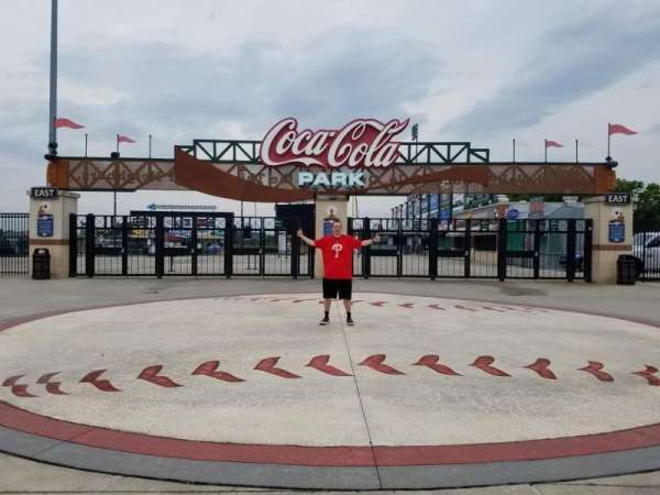Coca-Cola Park, section: Main Entrance