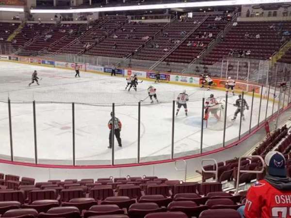 Giant Center, section: 124, row: L, seat: 7