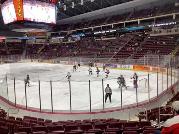 Giant Center, section: 124, row: L, seat: 7