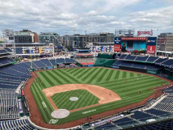 Nationals Park, section: 416, row: N, seat: 30