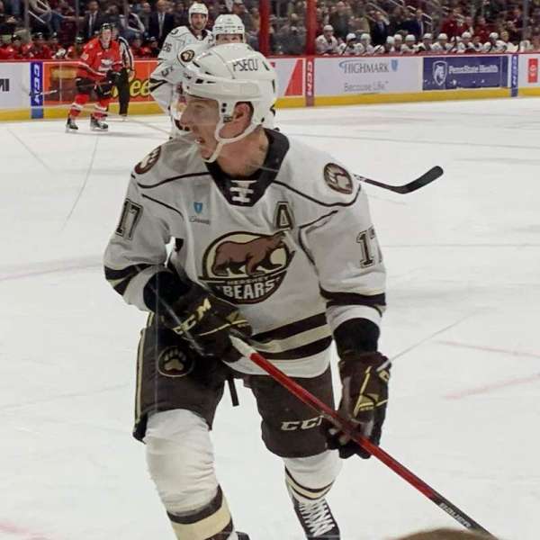 Giant Center, section: 102, row: B, seat: 5