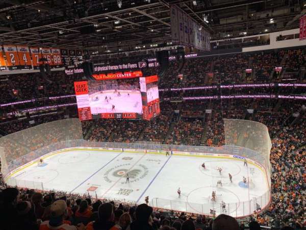 Xfinity Mobile Arena, section: 203, row: 13, seat: 22