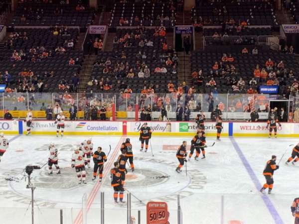 Xfinity Mobile Arena, section: 113, row: 16, seat: 1