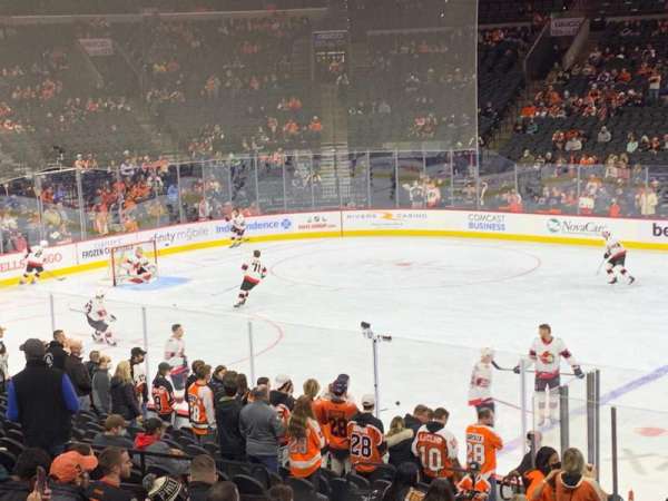 Xfinity Mobile Arena, section: 114, row: 16, seat: 23