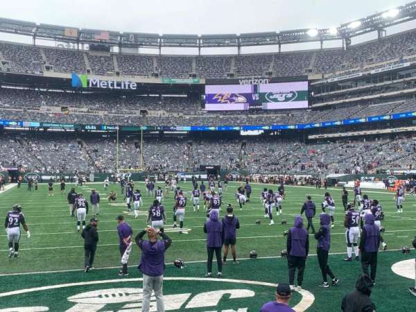 MetLife Stadium, section: 103, row: 1, seat: 20