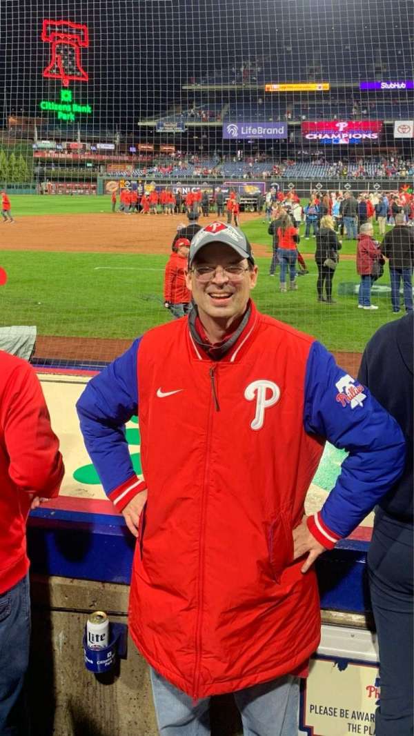 Citizens Bank Park, section: 131, row: 1